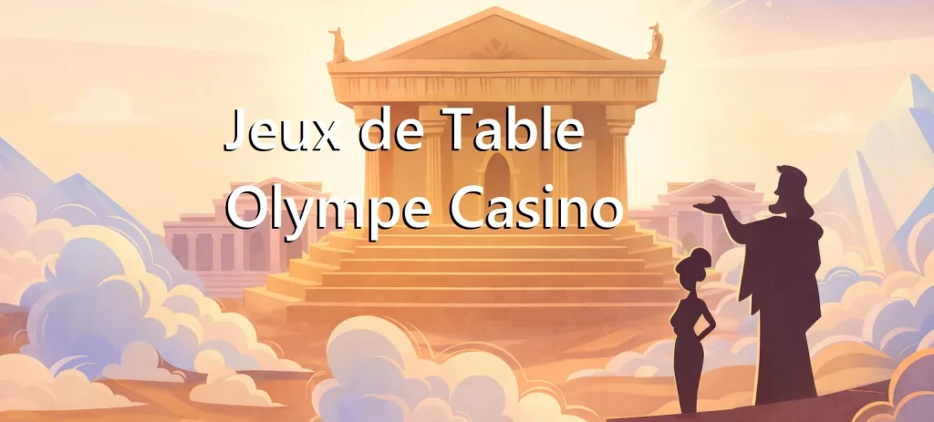 Jeux de Table Olympe Casino